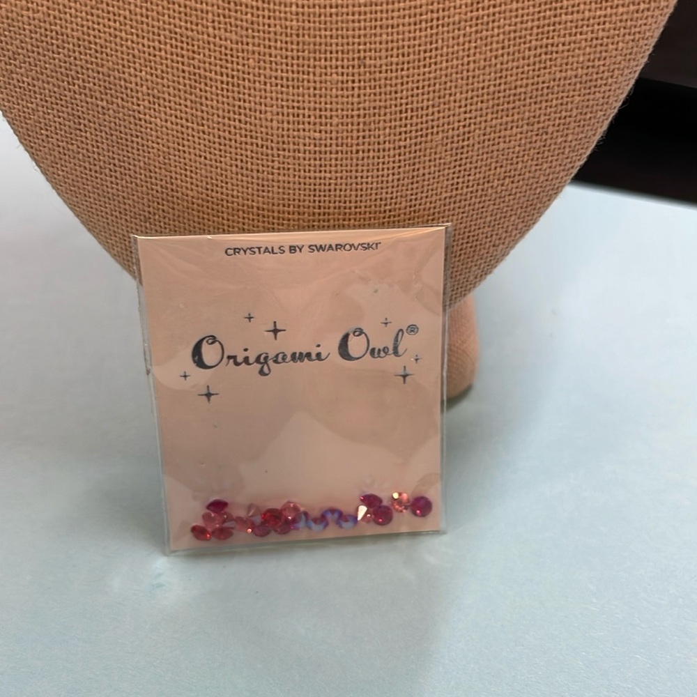 Origami Owl Royal red Delite Stardust